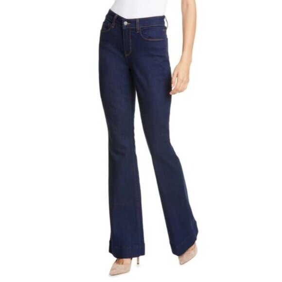 L'Agence The Affair High-rise Flared Jeans In Rinse Women's Size 29 - Picture 1 of 11